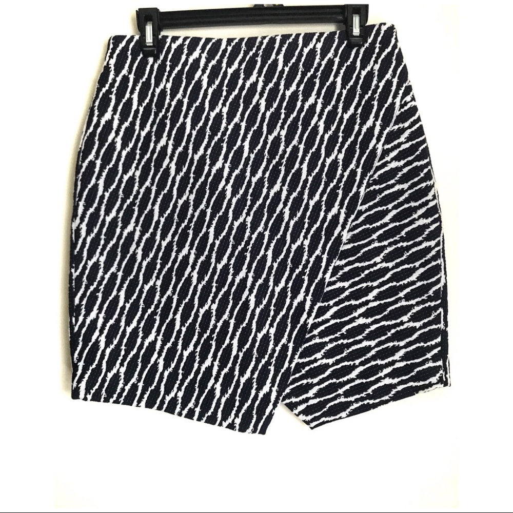 Ann Taylor LOFT Ikat Wool Blend Skirt